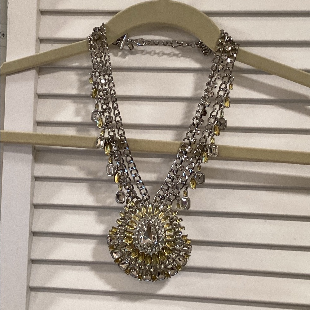 Banana Republic Acid Brights Statement Necklace
